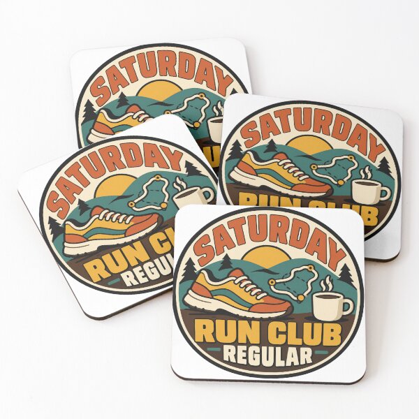 Item preview, Run Club Gift - Saturday Run Club Regular designed and sold by RedRubyBubble.