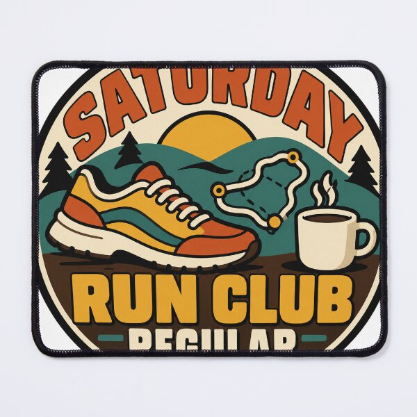 Item preview, Run Club Gift - Saturday Run Club Regular designed and sold by RedRubyBubble.