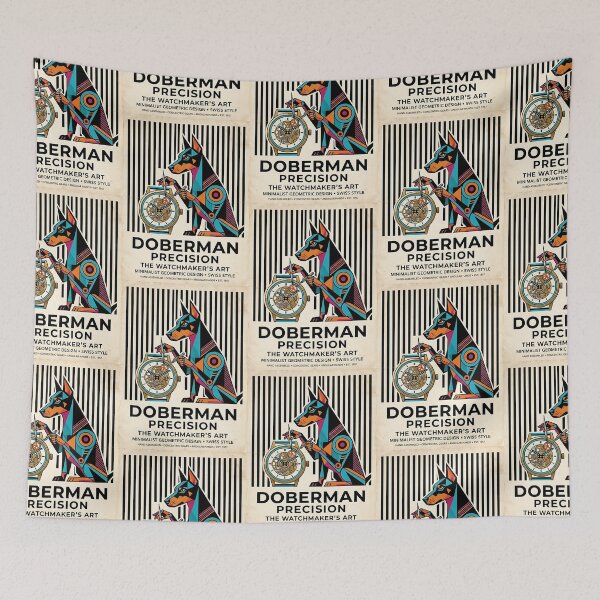 Item preview, Doberman Watchmaker designed and sold by PictoVibe.