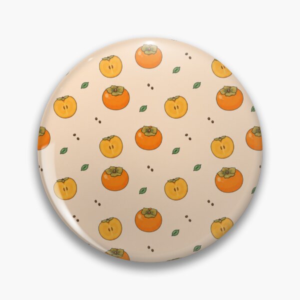 Item preview, Cute Persimmon Fruit designed and sold by mycute-stickers.