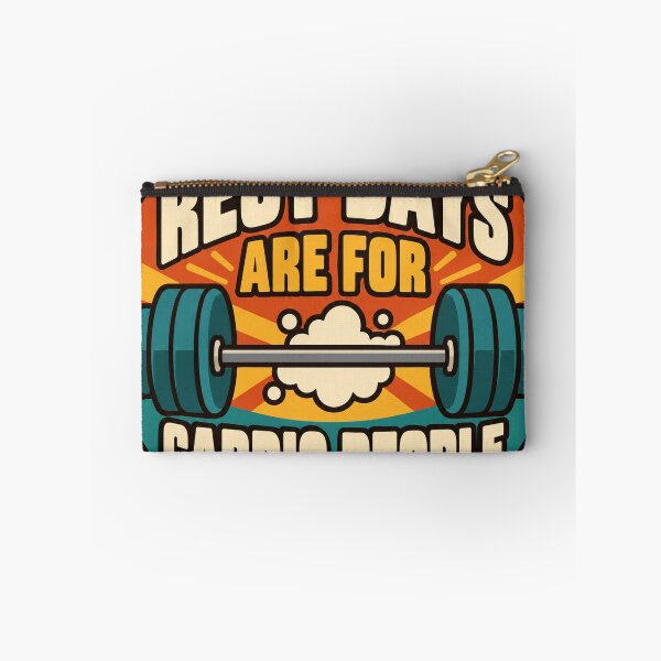Item preview, Gym Gift - Rest Days Are For Cardio People designed and sold by RedRubyBubble.
