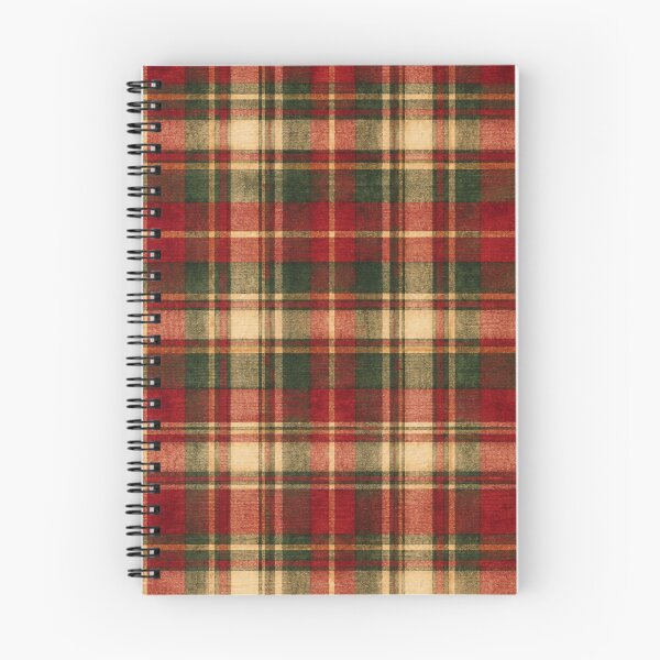 Item preview, Vintage Christmas Tartan Red Green Plaid designed and sold by mycute-stickers.