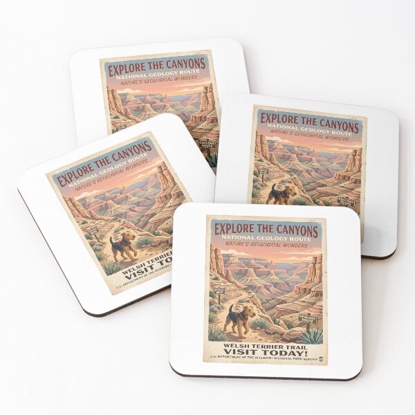 Item preview, Welsh Terrier Canyon Geologist designed and sold by PictoVibe.