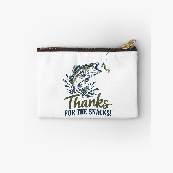 Item preview, Fishing Humor - Thanks for the Snacks designed and sold by CampAndCoast.