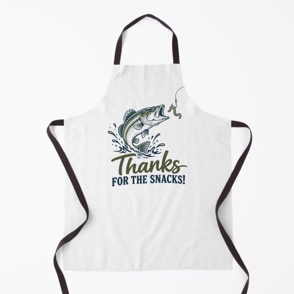 Item preview, Fishing Humor - Thanks for the Snacks designed and sold by CampAndCoast.