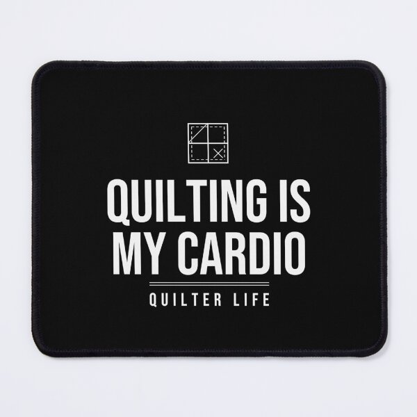 Item preview, Quilting Is My Cardio Quilter Shirt designed and sold by The Tee Collective.