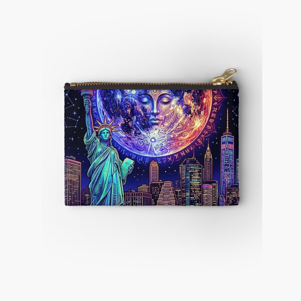 Item preview, Mystical New York  - Celestial Liberty & Alchemical Moon designed and sold by CleverCulture.