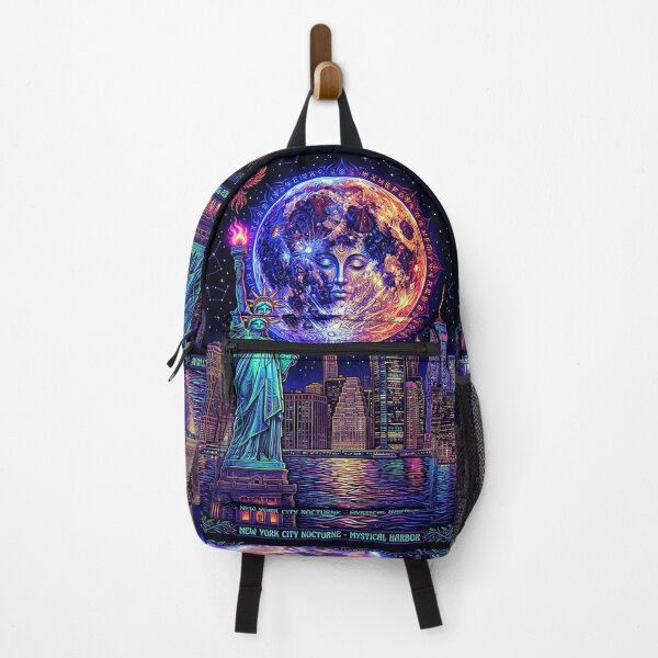 Item preview, Mystical New York  - Celestial Liberty & Alchemical Moon designed and sold by CleverCulture.