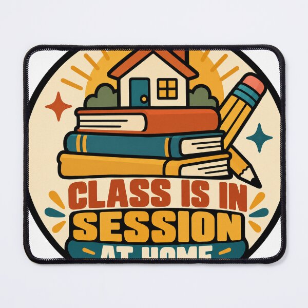 Item preview, Homeschool Mom Gift - Class Is In Session At Home designed and sold by RedRubyBubble.