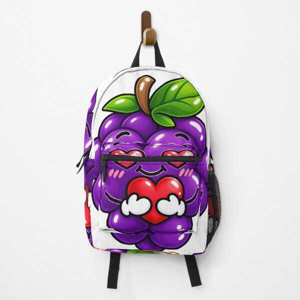 Item preview, Cute Love Grape Kawaii Fruit Design designed and sold by DailyPeach.