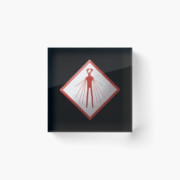 Item preview, Monolith Warning Sign (Vita Carnis) Clean designed and sold by CarinHoffman.