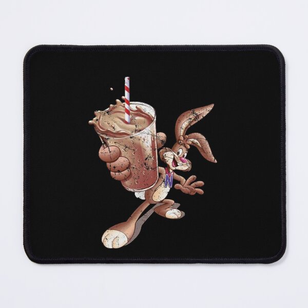 Item preview, Distressed Retro Cartoon Rabbit Chocolate Milkshake Graphic designed and sold by StephanieKluge.