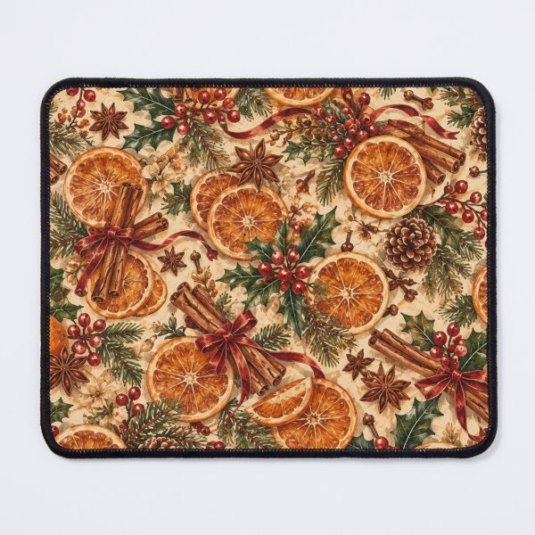 Item preview, Vintage Christmas Orange Cinnamon Spice designed and sold by mycute-stickers.