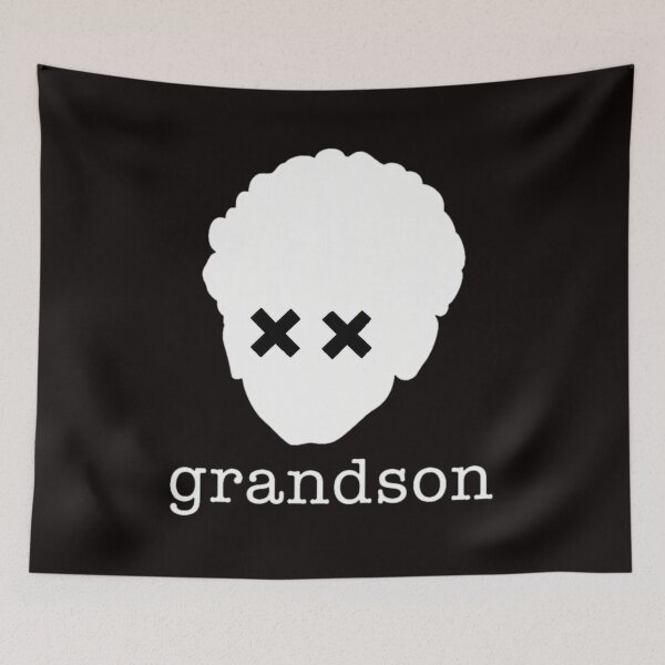 Item preview, grandson Stylized Afro Silhouette X Eyes designed and sold by Doublettadraw.
