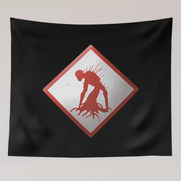 Item preview, Host Of Influence Warning Sign (Vita Carnis) Clean designed and sold by CarinHoffman.