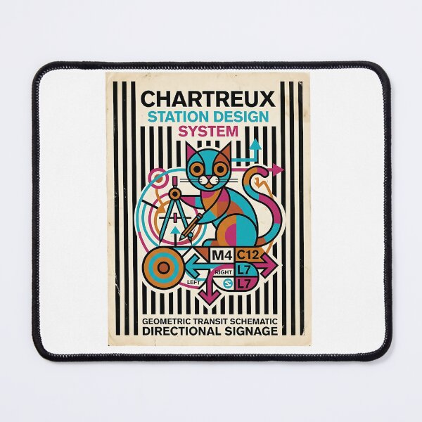 Item preview, Chartreux Subway Sign Designer designed and sold by PictoVibe.