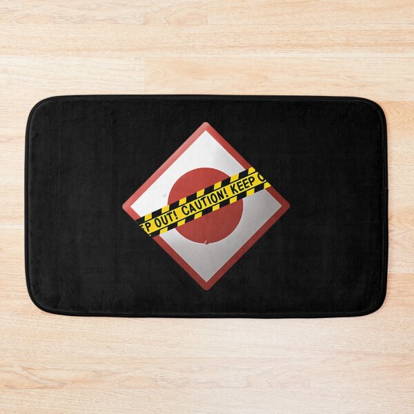 Item preview, Singularity Warning Sign (Vita Carnis) Taped designed and sold by CarinHoffman.