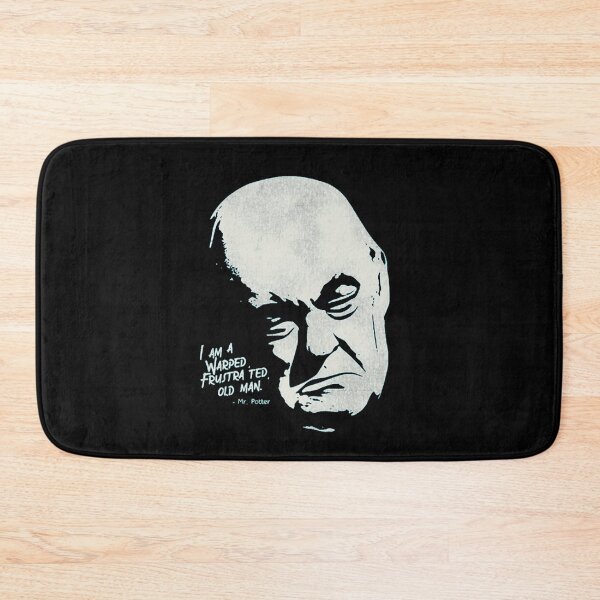 Item preview, Faint Blue Line Art Grumpy Old Man Sketch designed and sold by StephanieKluge.