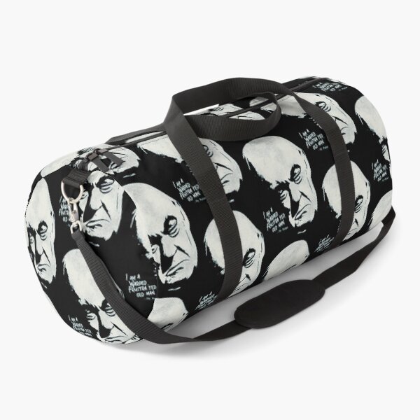 Item preview, Faint Blue Line Art Grumpy Old Man Sketch designed and sold by StephanieKluge.