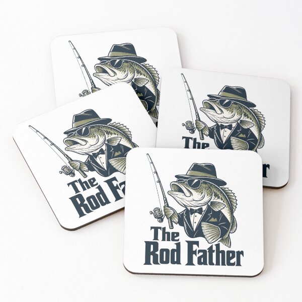 Item preview, Fishing Humor - The Rod Father designed and sold by CampAndCoast.