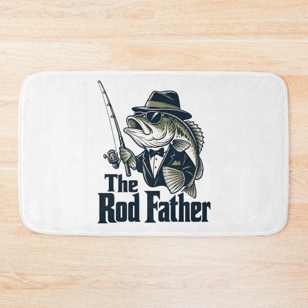 Item preview, Fishing Humor - The Rod Father designed and sold by CampAndCoast.