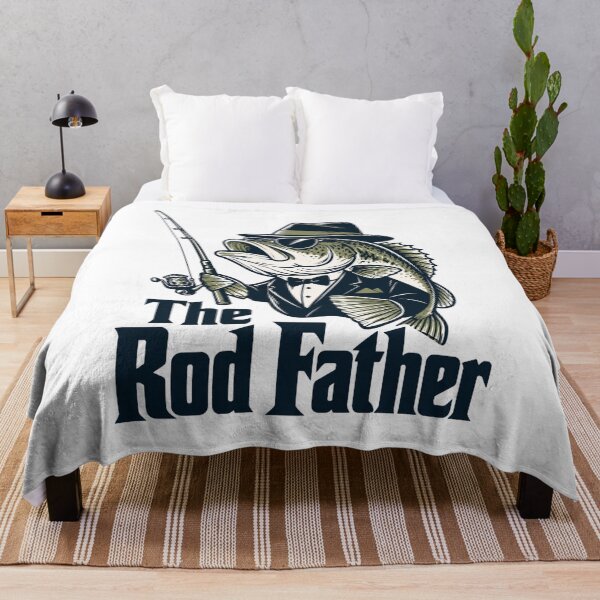 Item preview, Fishing Humor - The Rod Father designed and sold by CampAndCoast.