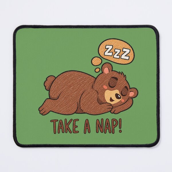 Item preview, Take a Nap Funny Cozy Bear designed and sold by RosalesArts.