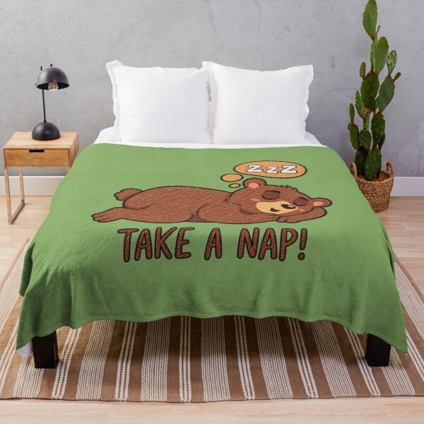 Item preview, Take a Nap Funny Cozy Bear designed and sold by RosalesArts.