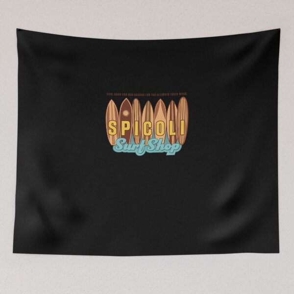 Item preview, Spicoli-Surf-Shop-T-Shirt designed and sold by albeslater.