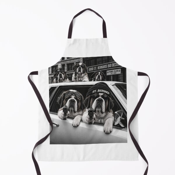 Item preview, Funny St Bernard Good Dog Bad Decisions designed and sold by luu phong.