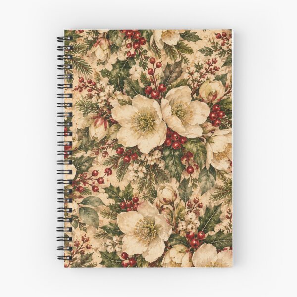 Item preview, Vintage Christmas Rose Hellebore Holly designed and sold by mycute-stickers.