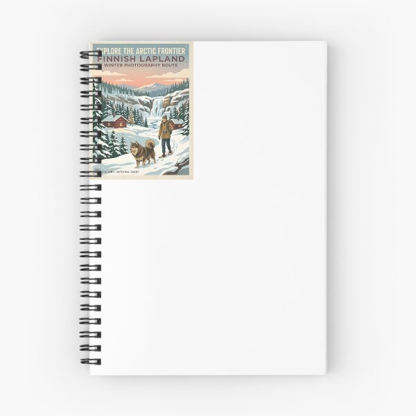 Item preview, Finnish Lapphund Winter Photographer designed and sold by PictoVibe.
