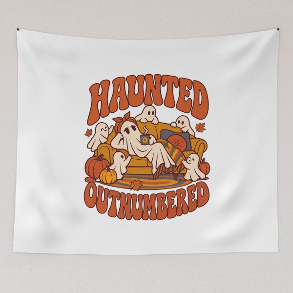 Item preview, Haunted and Outnumbered designed and sold by LuveraxArt.