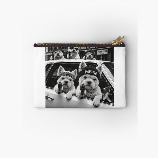 Item preview, Funny Westie Good Dog Bad Decisions designed and sold by luu phong.