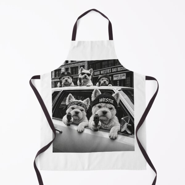 Item preview, Funny Westie Good Dog Bad Decisions designed and sold by luu phong.