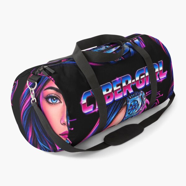 Item preview, Cyberpunk Female Cyber-Girl Android Art Print - Retro Synthwave Cyborg T-Shirt Design - Futuristic Sci-Fi Robot Poster - Terminator Inspired Graphic designed and sold by jvrgraphs.
