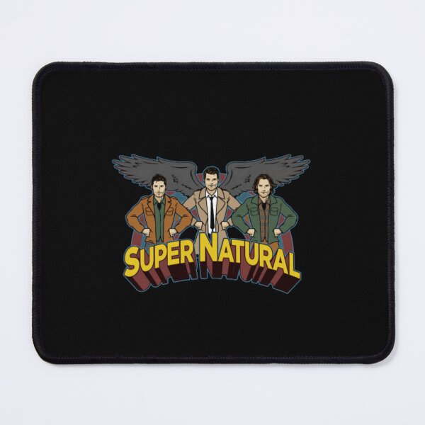 Item preview, Supernatural Mystery Detective Trio Dark Angel Wings Art designed and sold by StephanieKluge.