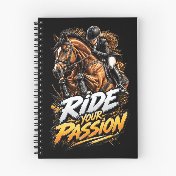 Item preview, Ride Your Passion Equestrian Horse Rider Design designed and sold by M. Mamdouh Artworks.