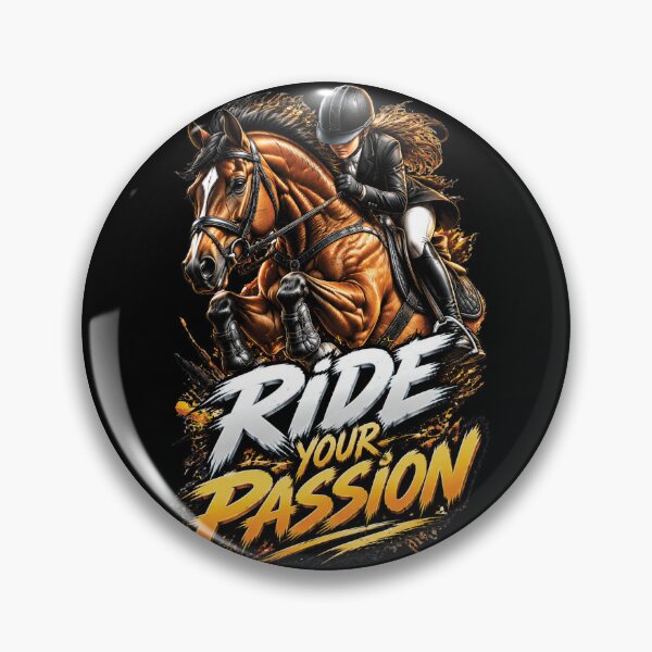 Item preview, Ride Your Passion Equestrian Horse Rider Design designed and sold by M. Mamdouh Artworks.