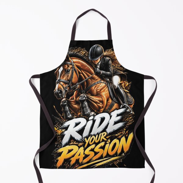Item preview, Ride Your Passion Equestrian Horse Rider Design designed and sold by M. Mamdouh Artworks.