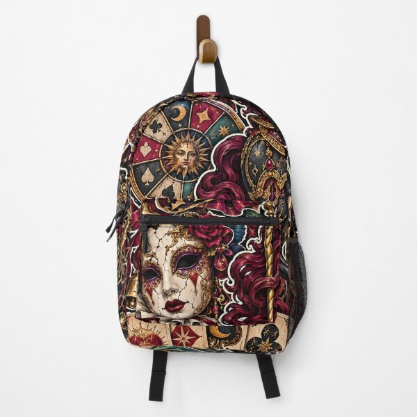 Item preview, Midnight Carnival | Gothic Carousel Horse & Dark Sideshow Collage designed and sold by Inked Legacy.