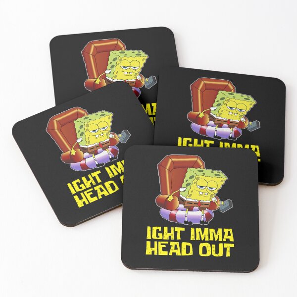 Item preview, Spongebob-Ight-Imma-Head-Out designed and sold by maronbaird.