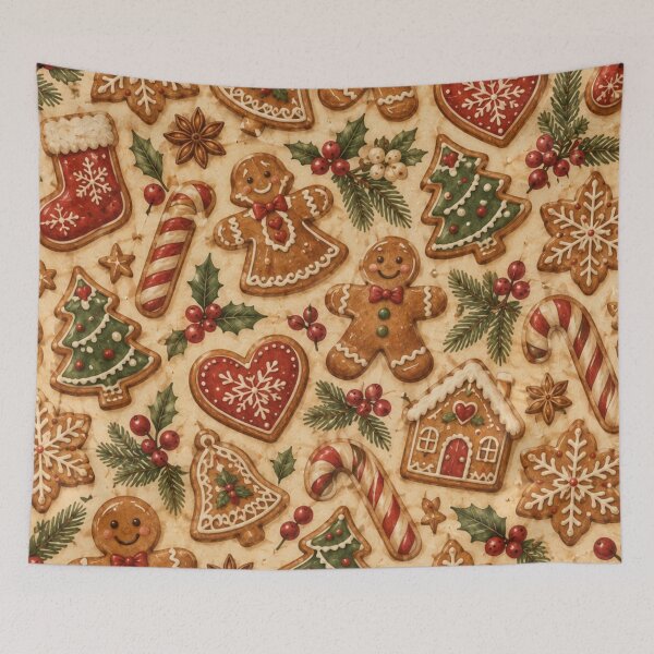 Item preview, Vintage Gingerbread Cookie Christmas  designed and sold by mycute-stickers.