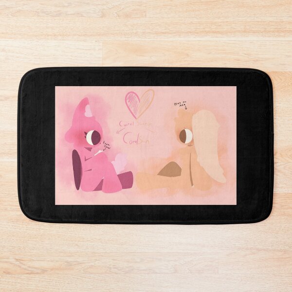 Item preview, Coral Sunrise Characters in Pink designed and sold by Baby-Care.