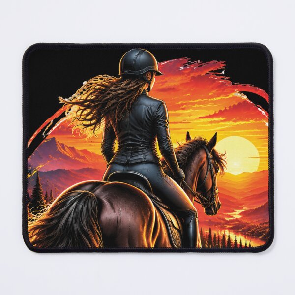 Item preview, Explore More Ride Further Horse Riding Adventure Design designed and sold by M. Mamdouh Artworks.