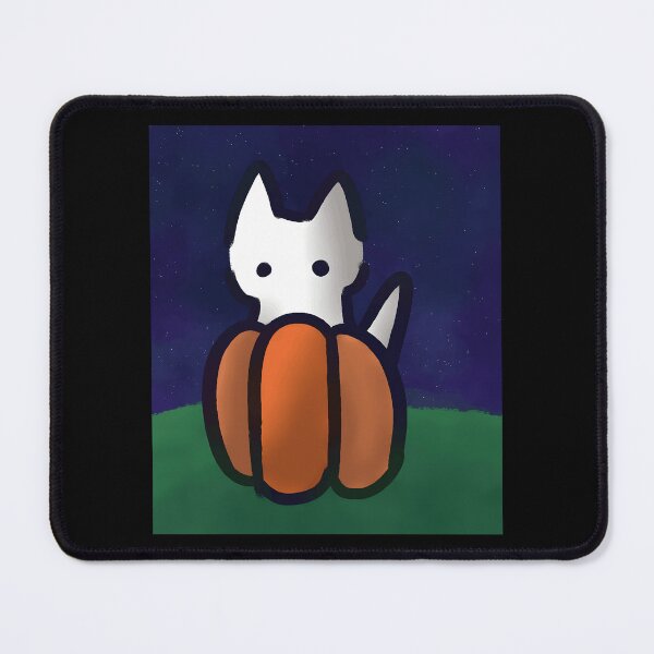 Item preview, Cute Cat Behind Pumpkin Design designed and sold by Baby-Care.