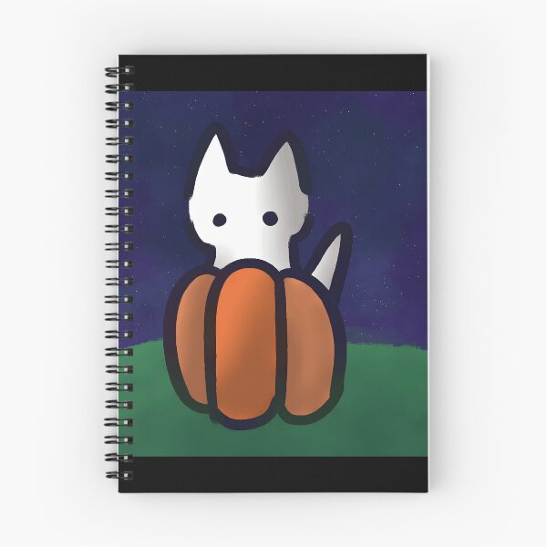 Item preview, Cute Cat Behind Pumpkin Design designed and sold by Baby-Care.