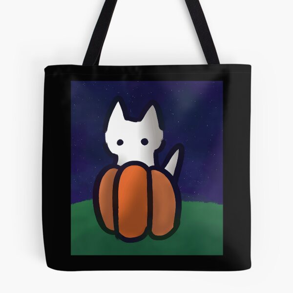 Item preview, Cute Cat Behind Pumpkin Design designed and sold by Baby-Care.
