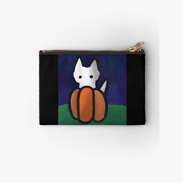 Item preview, Cute Cat Behind Pumpkin Design designed and sold by Baby-Care.