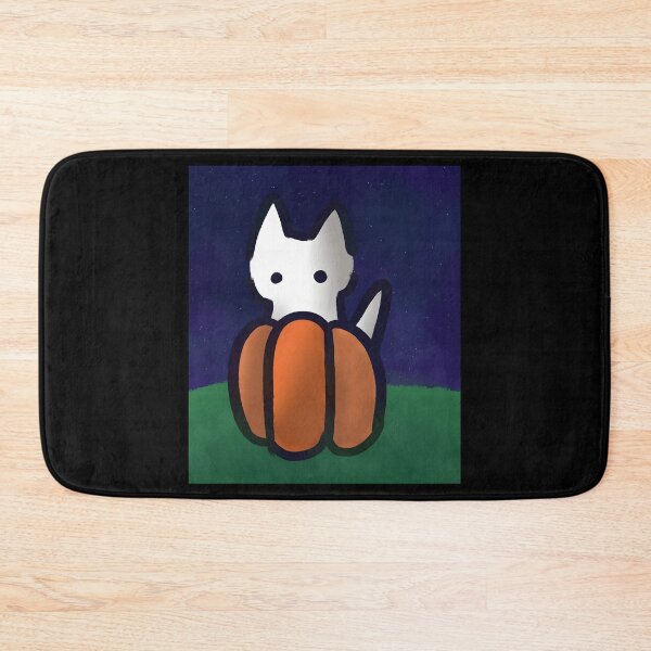 Item preview, Cute Cat Behind Pumpkin Design designed and sold by Baby-Care.